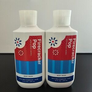 Bath & Body Works Firecracker Pop Body Wash 10oz | Unsealed Unused HTF